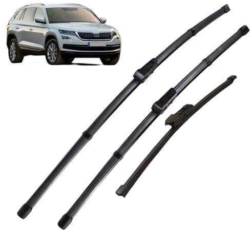 SureMaker Scheibenwischerarm und Wischblätter Compatible für Skoda Kodiaq 2016-2023 Ersatz-Set für Autos