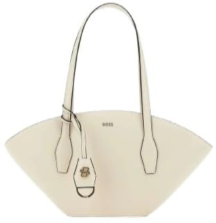 BOSS Numah Chapelier Tote Bag, Schultertasche, Weiß