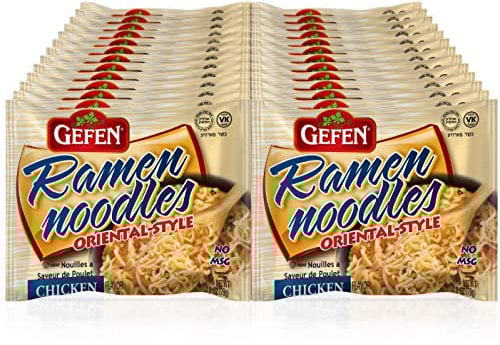 Gefen Ramen Chicken Flavour Noodle 85 g (Pack of 24)