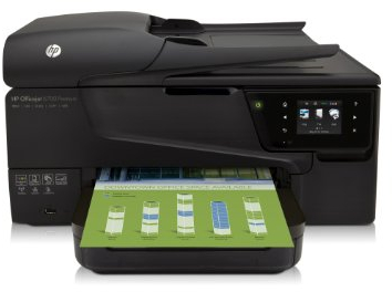 HP Officejet 6700 Premium e-All-in-One Tintenstrahl Multifunktionsdrucker (A4, Drucker, Scanner, Kopierer, Fax, Dokumentenecht, Wlan, Ethernet, USB, 4800x1200)