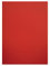 folia 6120 - Fotokarton Hochrot, 50 x 70 cm, 300 g/qm, 10 Bogen - zum Basteln und kreativen Gestalten von Karten, Fensterbildern und für Scrapbooking