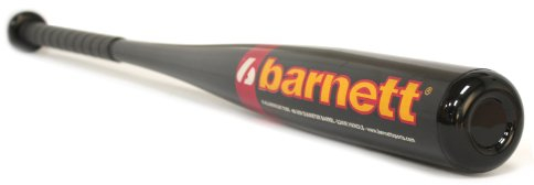 barnett BB-3 Alu Baseball Schläger, Profi, X830, Farbe schwarz (33