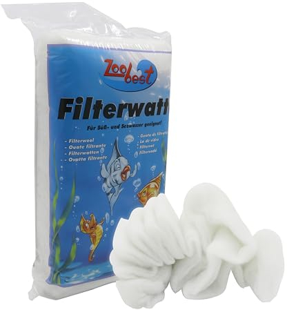 Zoobest 865110 Aquarium-Filterwatte, 250 g