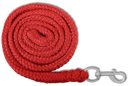 Waldhausen Anbindestrick Economic Karabinerhaken, rot