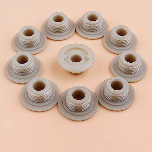 Beixi Tempo 10Pcs / Lot Chainsaw Cinese 2500 3800 Pompa Olio Worm Gear for Komatsu Zenoah G2500 25cc 38cc 2 Tempi Piccolo Gas Motoseghe