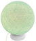 CREATIVECOTTON LED handgearbeitete Stehleuchte mit Lampenschirm aus Baumwolle (Mint, 25 cm)