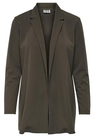 JdY Damen Jdygeggo L/S Jrs Noos Blazer, Chocolate Brown, M EU