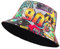 JJDreams Retro 90s Style Unisex Fishing HutBunter Vintage-Fischerhut Reisen Hut Festival Bucket Hat Sonnenhüte