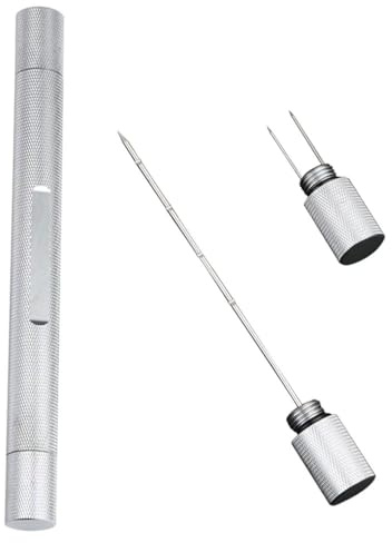 Goshentech Punch Tool Set,Ventilator Needle,Draw Enhancer Tool Needle(Silver)