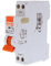 MeanWell Disjoncteur Différentiel 30mA, Type A Courbe C, 1P+N 6kA 30mA, Slim seulement 1 module DIN, RCBO 1P+N C20 20A
