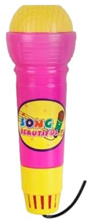Voice Changing Microphone Toy - Fun Karaoke Mic for Kids with Voice Effects, Portable Music Speaker | Kids Karaoke Mic with Funny Voice Effects, Kids Singing Microphone, Voice Modulator for Parties, B