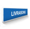 DECOHO - Panneau de signalisation pour parking · Livraisons - 48 x 10 cm - Bleu