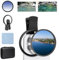Tragbares Polarisationskameraobjektiv füR Smartphones, Passend füR Alle Modelle, 52mm/67mm Clip-On-Handy-Filter Polarisationsfilter, Reduziert Blendung,Intensiviert Farben (Black)