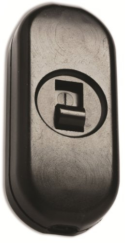 Electraline 70567 - Interruptor aéreo (bipolar), color negro