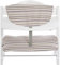 hauck Sitzkissen Kompatibel mit Alpha+, Beta+ und Arketa Holzhochstuhl Highchair Pad Deluxe, Einfache Befestigung mit Klettverschluss, Maschinenwaschbar (Multicolor Beige)