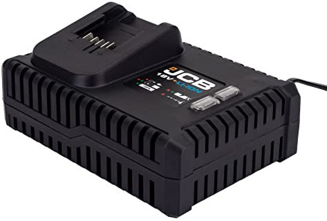 JCB 18V 4.0A Super Fast Charger, Vompatible with JCB 18V Lithium-ion batteries & JCB 18v Cordless Power Tools, Drill Driver, Combi Drill, Orbital Sander and More, 3 Year Warranty