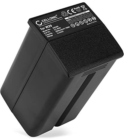 CELLONIC, Battery for Flashlight compatible with Godox AD200, AD200 Pro (2900mAh, 14.4V) Replacement battery W29