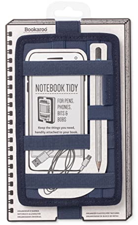 IF Bookaroo Organiseur pour cahiers Bleu marine Format A5