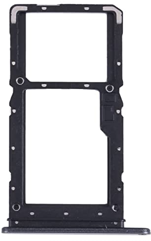Compatible avec Lenovo Tab P11 TB-J606 TB-J606F TB-J606N Chariot plateau logement support adaptateur fente porte-carte SIM + compartiment mémoire micro SD (Noir)