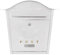 Assorted Collections Wall Mounted Post Box | Classic Design Large Letterbox | Lockable 2 Keys Weatherproof | Easy To Install (White, 35.5 x 26 x 10 cms)