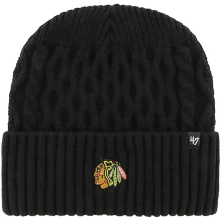 '47 Brand Strick Winter Mütze - DRUMCLIFFE Chicago Blackhawks