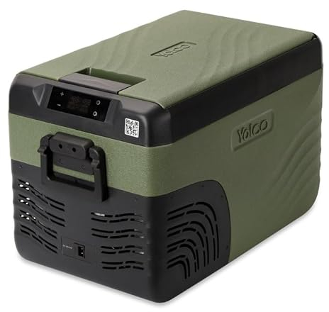 Yolco KX30, Portable compressor refrigerator, Green