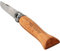 Geschenkissimo Premium Klappmesser mit Holzgriff und Name graviert - 19,5 cm, leichtes Holz Messer für Outdoor Aktivitäten wie Wandern, Camping, Jagen, Fischen - fest arretierbare Klinge