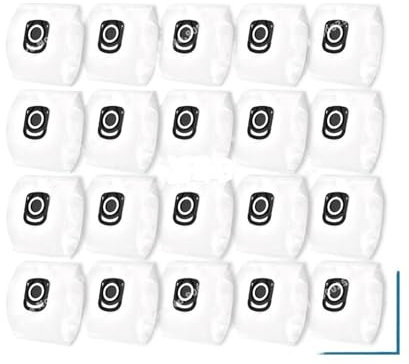 Sac À Poussière, Compatible Avec Rowenta, Compatible Avec Hygiene+, ZR200520 ZR200540 ZR200720 ZR200920, Swirl R39, Silence Force 4A, Compact X-Trem Power(20PCS)