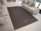 TEJIDOS EL MUNDO Alfombra vinilica de Tejido Trenzado de Alta Gama Lavable Antideslizante Alfombra Resistentes para Salon Cocina baño Pasillo - 100x150 cm., Marron