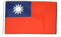 Fahne Flagge Taiwan 30 x45 cm