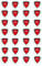 Arsenal Football Edible Cake & Cupcake Toppers