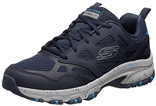 Skechers Herren Hillcrest Sneaker, Blau, 43 EU