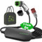 EIDYBOX Chargeur Voiture Electrique Type 2 Portable Wallbox 11KW Triphasé CEE, 7M Cable Borne de Recharge Voiture Electrique, PHEV Charger avec Sac, IP66