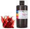 ELEGOO ABS-Like 3.0 3D Drucker Resin Klarrot 1000g, 405nm UV-Härtendes 3D Printer Harz mit Hoher Zugfestigkeit und Biegefestigkeit für MSLA/LCD/DLP 3D Drucker