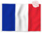 Aoihrraan Drapeau Français 80x120cm Double Face Coloré Célébration En Plein Air Drapeau Français Porche Décoration Drapeau