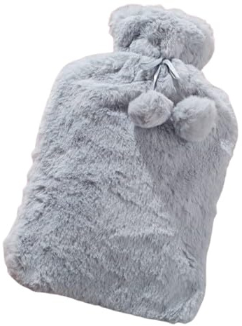 Teddy 2L Hot Water Bottle Gray (Gray)