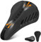 KATLKIU Coprisella Universale per Mountain Bike, coprisella ergonomico in Gel, Imbottitura Morbida e Confortevole, coprisella Impermeabile da Uomo