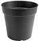 elho Green Basics Growpot 27 - Growpot for Grow your Own - Ø 27.0 x H 24.7 cm - Black/Living Black