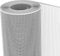 TENAX 62345502 Quadra 10 Argento 1,00 x 50 m, Rete Protettiva in Plastica per Cancelli e Recinzioni