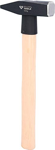 BRILLIANT TOOLS BT073030 Marteau rivoir avec manche Hickory, 300 g [Powered by KS TOOLS]