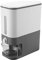 AMOOM 10L Airtight Rice Dispenser, Large Sealed Grain Container Storage with Lid & Measuring Cup, Moisture Proof Household Cereal Dispenser Bucket for Kitchen Soybean (Grey)