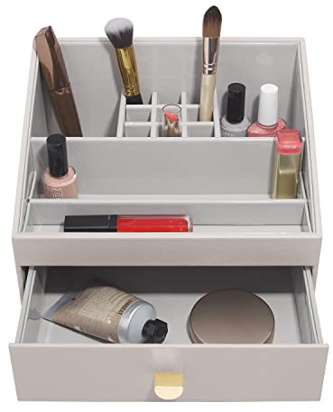 Stackers Taupe Classic Makeup Organiser