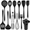 Royouzi Utensilios de Cocina de Silicona 22 Piezas Juego de Utensilios Antiadherentes Cucharas de Cocina Silicona Resistente al Calor, Antiadherente y Resistente a los Arañazos