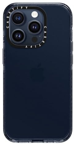 CASETiFY Impact Case for iPhone 15 Pro [4x Military Grade Drop Tested / 8.2ft Drop Protection] - Classic Blue