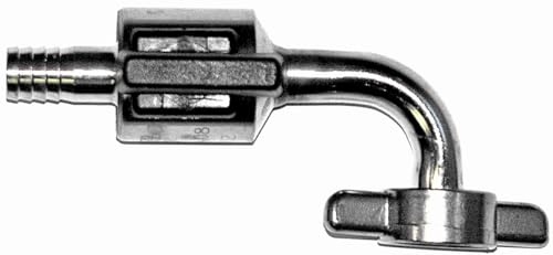 ich-zapfe.de Bierabstellhahn - Gebogen aus Edelstahl