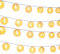 LQWELL® 4 Stück Solar Lichterkette Lampions Aussen, Solar Laternen 8M 30LED 2 Modi, Wasserdicht Solar Hängelampe Gartendeko Warmweiß für Balkon, Hochzeit, Hof, Party, Weihnachten Deko (4er)