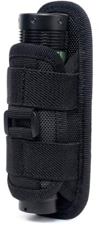 Flashlight Holster Flashlight bag holder Torch Holster Flashlight Duty Belt Clip Pouch Hunting Light Holder Portable Torch Carry Case for Riding Camping