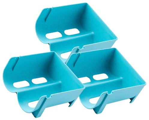 Mikinona 3stücke Stapelbares Bierregal Aus Kunststoff Multifunktionaler Getränkedosenhalter Für Kühlschrank Und Küche Robuster Organizer Für Flaschen Und Dosen