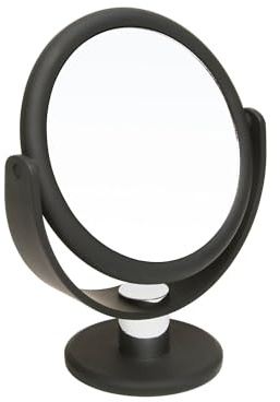 Alice Wheeler Boxed Soft Touch Vanity Mirror 1x / 7x magnification (Black)