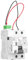 25A 30mA Interruttore di Protezione da Perdite Tipo AC con Interruttore a 2 Poli AC220V Interruttore di Sicurezza Intelligente Dispositivo di Protezione Differenziale a Bassa Tensione con Funzione